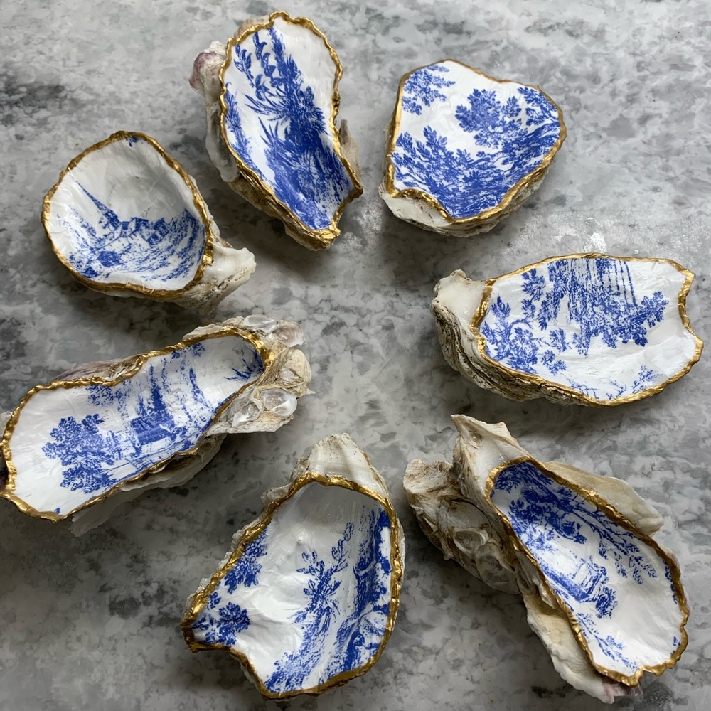 Oyster Shell Ring Dish - MADE TO ORDER
